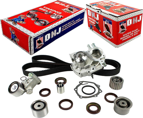 DNJ TBK718WP Timing Belt Kit with Water Pump for 2002-2014 / Saab, Subaru / 9-2X, Baja, Forester, Impreza, Legacy, Outback / 2.0L, 2.5L / DOHC / H4 / 16V / 1994Cc, 2458Cc / EJ205, EJ255, EJ257