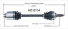 MZ-8134 CV Axle Shaft