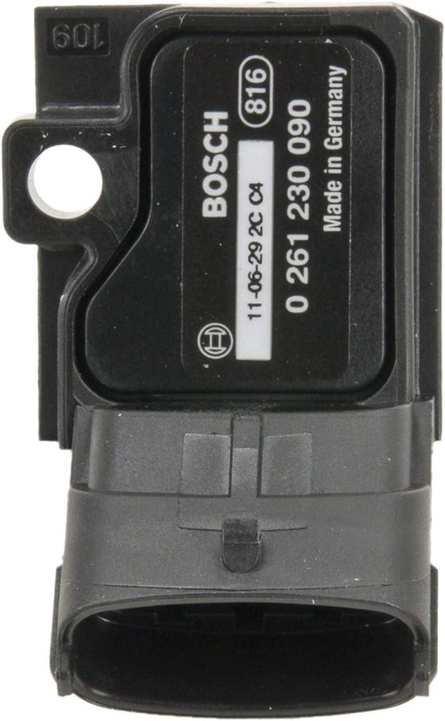 Automotive 0261230090 Original Equipment Boost Pressure/Manifold Absolute Pressure (MAP) Sensor for Select Volvo: 06-07 C70, 04-10 S40, 02-09 S60, 99-06 S80, 05-07 V50, 01-07 V70, 03-07 XC70, 03-06 XC90