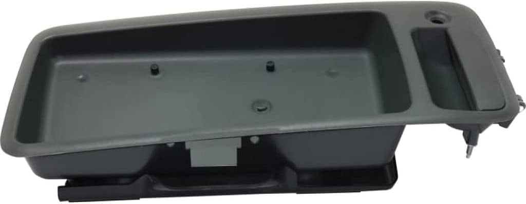 for Chevy Express 3500 Exterior Door Handle Rear - Back Door Textured Gray 1996-2002 | Trim: Base/Ls