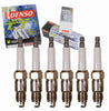 6 Pc DENSO Platinum TT Spark Plugs Compatible with Chevrolet S10 Blazer 2.8L 4.3L V6 1983-1994