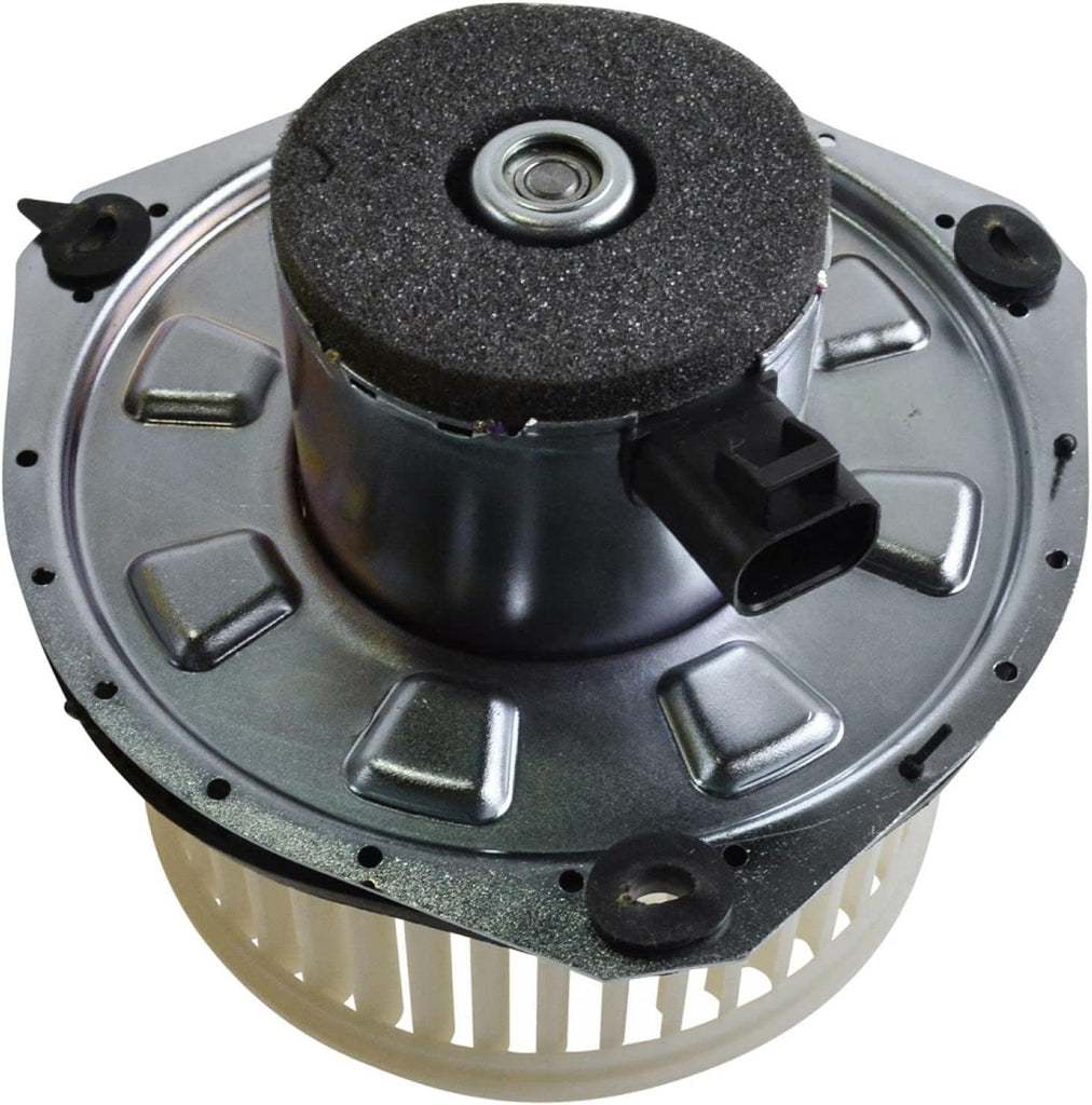 A/C Heater Blower Motor W/Fan Cage & Resistor Kit Compatible with Buick Chevy Olds Pontiac