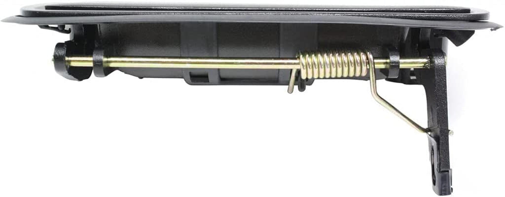 for Chevy C2500 Suburban Exterior Door Handle Rear - Back Door Textured Black 1992-1999 | with Key Hole | Trim: All Submodels | GM1915122 | 15050661