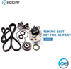 Engine Timing Belt Kit, Automotive Replacement Timing Parts Set with Water Pump for 1993-2001 for Honda Prelude 2.2L L4 DOHC