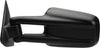 Dorman 955-074 Driver Side Manual Door Mirror - Folding Compatible with Select Cadillac / Chevrolet / GMC Models, Black