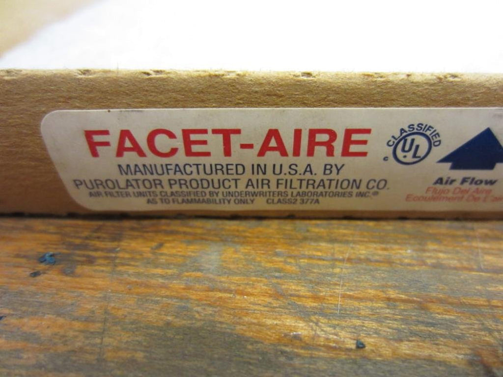 DPM7 10.5X58X1 Facet-Aire Air Filter