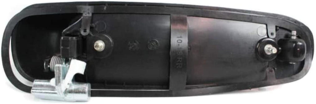 Compatible with Jeep Grand Cherokee Exterior Door Handle 1999-2004 Passenger Side | Rear | Black | Trim:All Submodels | CH1521105 | 55135838AD