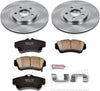 KOE1704 Autospecialty Front Replacement Brake Kit-Oe Brake Rotors & Ceramic Brake Pads