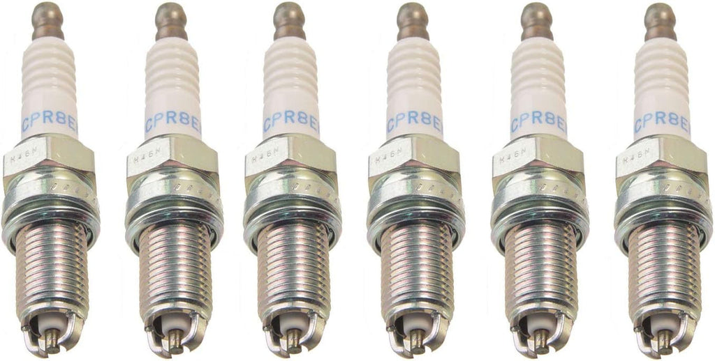 NGK Set of 6 Laser Platinum Spark Plugs for BMW S54 Engine