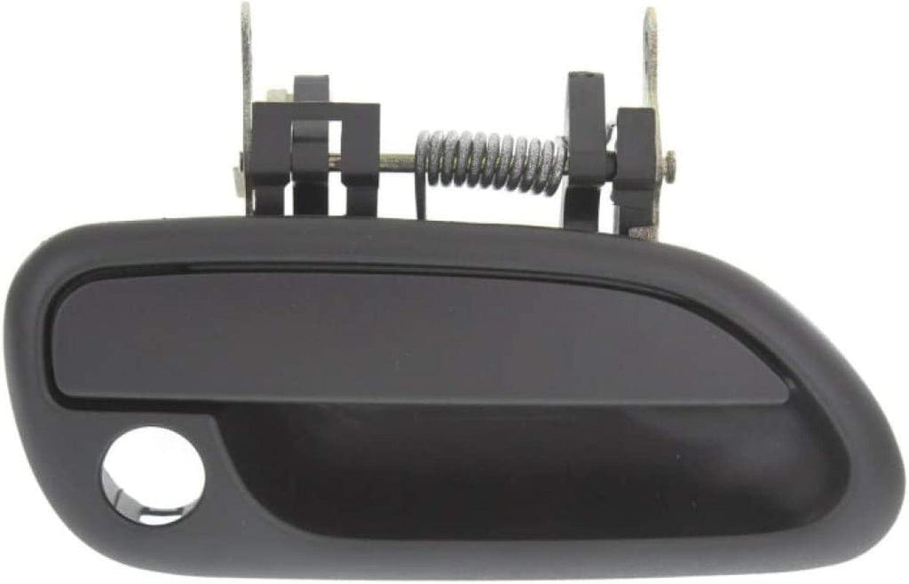 for Subaru Outback Exterior Door Handle Front, Passenger Side Textured Black (2000-2004) | with Key Hole | Trim:All Submodels | SU1311103 | 61021AE18ANN