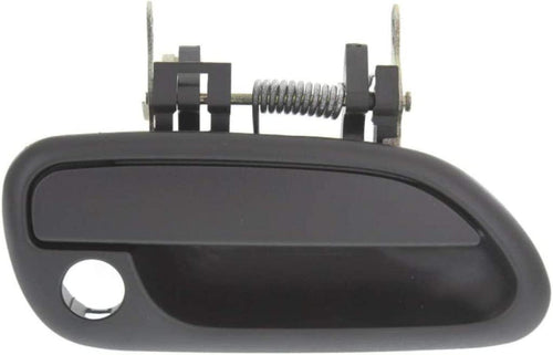 for Subaru Outback Exterior Door Handle Front, Passenger Side Textured Black (2000-2004) | with Key Hole | Trim:All Submodels | SU1311103 | 61021AE18ANN