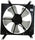 600040 Cooling Fan Assembly Compatible with 1990-1993 Honda Accord