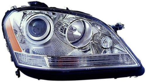 For Mercedes-Benz ML350 Headlight Assembly 2006 2007 Passenger Side W/Bulbs Halogen Type DOT Certified Replacement for MB2503146 (Vehicle Trim: Sport Utility)