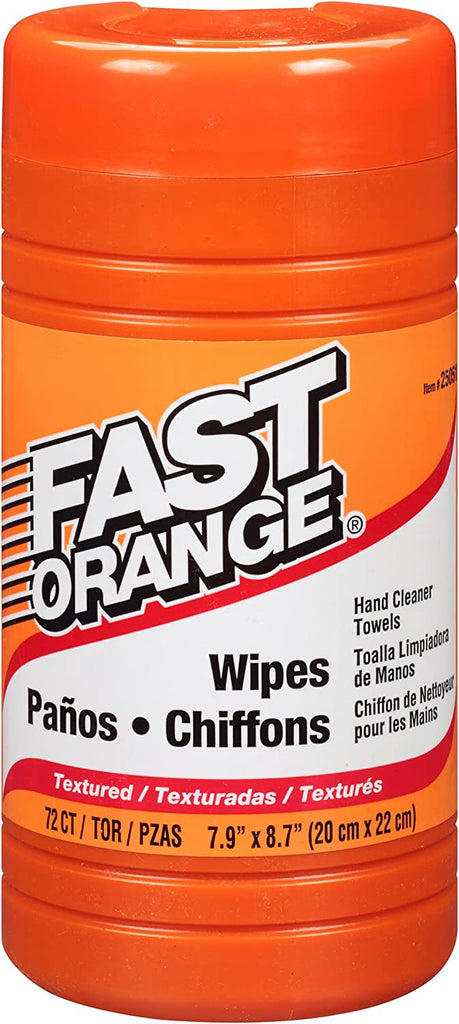 Permatex 25051-6PK Fast Orange Wipe - 72 Count, (Pack of 6)