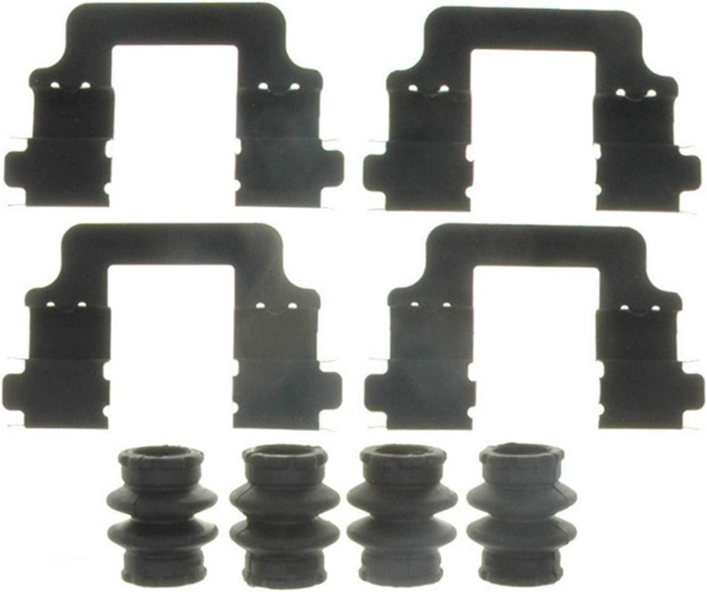 Gold 18K2055X Rear Disc Brake Caliper Hardware Kit with Clips and Seals