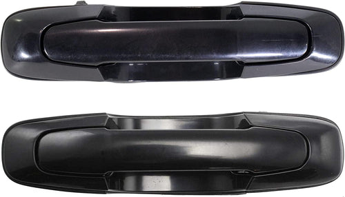 Exterior Door Handle Set Compatible with 1999-2004 Chevrolet Tracker, Fits 1999-2005 Suzuki Grand Vitara, Fits 1999-2004 Suzuki Vitara Front or Rear, Driver and Passenger Side