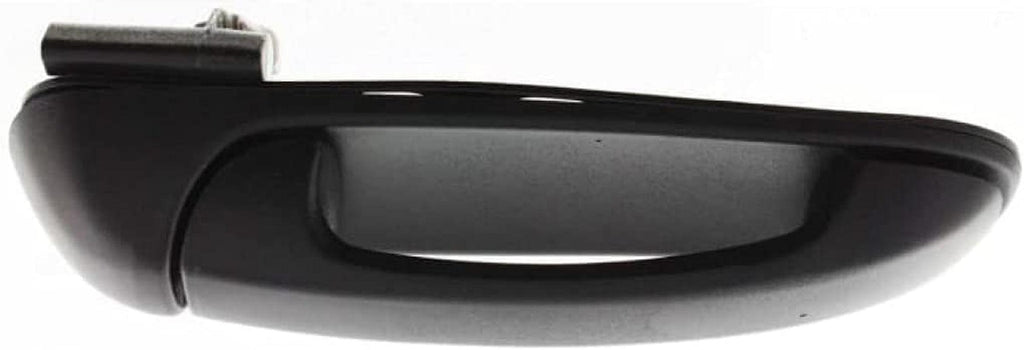 Compatible with Dodge Ram 2500 Exterior Door Handle 2003-2009 Passenger Side Rear, Textured Black | Trim: All Submodels | CH1521109 | 55275684AB