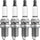 Autolite Iridium XP Automotive Replacement Spark Plugs, XP3922 (4 Pack)