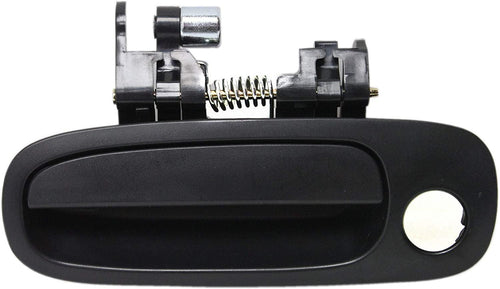 Exterior Door Handle Compatible with 1998-2002 Toyota Corolla, Fits 1998-2002 Chevrolet Prizm Front, Driver Side Partslink TO1310132