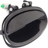 For Buick Lesabre Exterior Door Handle Rear Passenger Side Smooth Black 2000-2005 | Trim:All Submodels | GM1521112 | 25698991