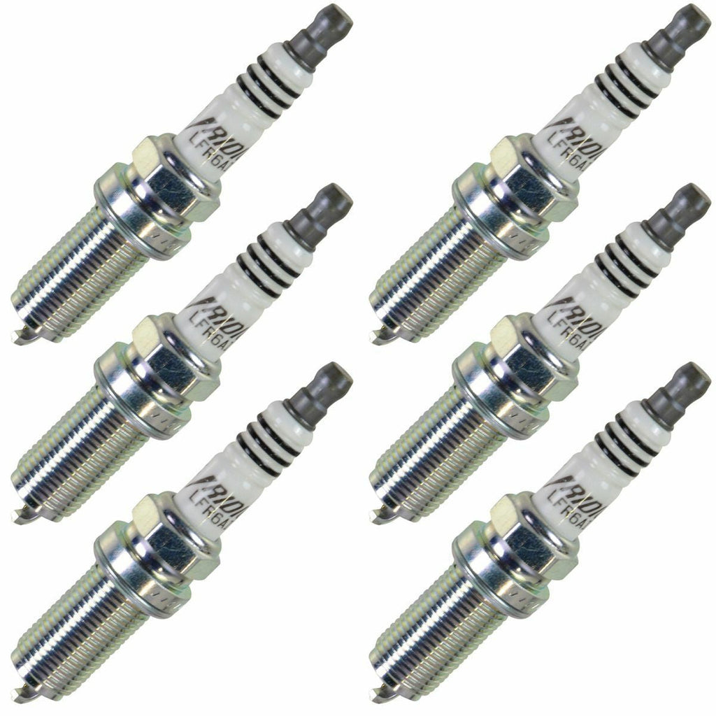 NGK 6619 Iridium IX Spark Plugs Set of 6 for BMW Toyota Lexus Suzuki Saab New