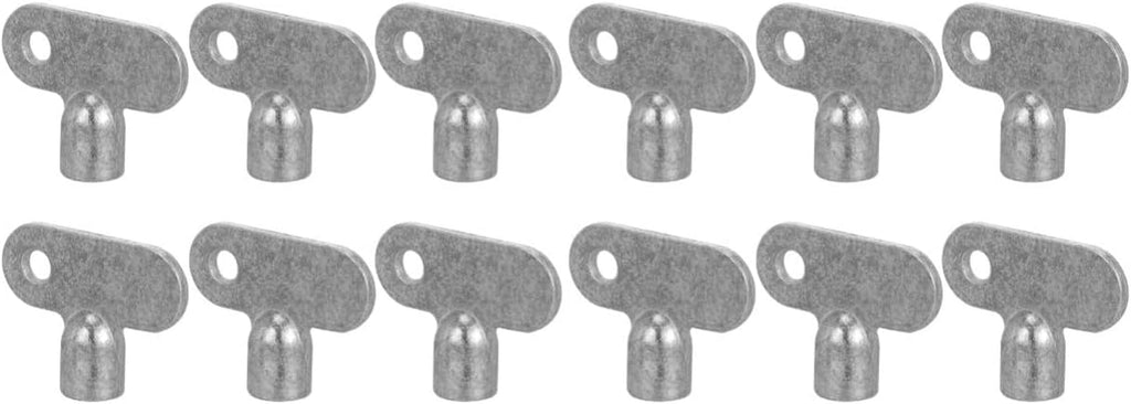 Pipe Wrench Pipe Wrench Pipe Wrench 12 Pcs Key Square Air Valve Practical Tap Plumbing Radiator Bleed Vent Tools Faucet Accessories Hole Socket Kno Bleeding Keys Lock Wrench Premium Wrenches