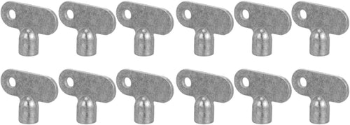 Pipe Wrench Pipe Wrench Pipe Wrench 12 Pcs Key Square Air Valve Practical Tap Plumbing Radiator Bleed Vent Tools Faucet Accessories Hole Socket Kno Bleeding Keys Lock Wrench Premium Wrenches