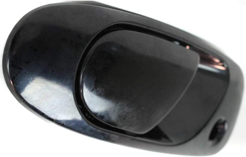 for Honda Civic Exterior Door Handle Front, Driver Side Smooth Black 1992 1993 1994 1995 | with Key Hole | Trim: All Submodels | HO1310122 | 72180SR3J02ZD