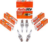 Autolite 405 Copper Resistor Automotive Replacement Spark Plugs (4 Pack)