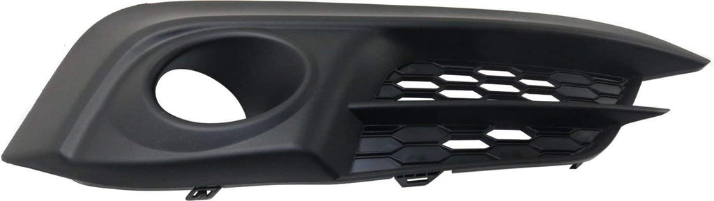 Fog Lamp Molding Compatible with 2016-2018 Honda Civic Side Garnish Coupe/Sedan Passenger and Driver Side