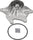 Professional 252-890 Engine Water Pump