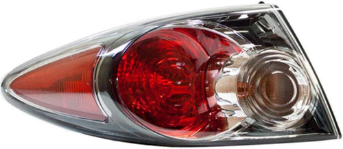 For Mazda 6 Tail Light Assembly 2006 2007 2008 Driver Side | Halogen Sport Type DOT Certified for MA2804103 | GP7B-51-160 (Vehicle Trim: Naturally Aspirated)
