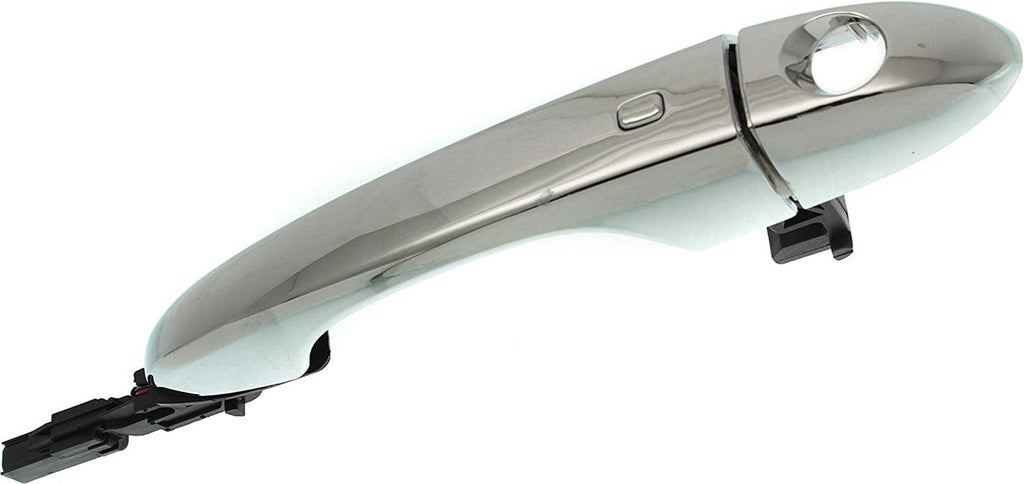 Front Exterior Door Handle Set of 2 Compatible with 2013-2016 Dodge Dart Chrome Driver and Passenger Side