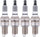 Autolite Iridium XP Automotive Replacement Spark Plugs, XP63 (4 Pack)