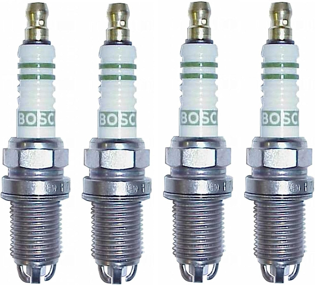 Premium Super plus Nickel Set of 4 Spark Plugs for Mercedes W202 R170