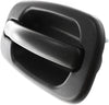 Front and Rear Door Handle Compatible with 2004-2006 Chevrolet Silverado 1500/GMC Sierra 1500 outside Set of 4 Textured Black Fits 2007 Classic Passenger and Driver Side