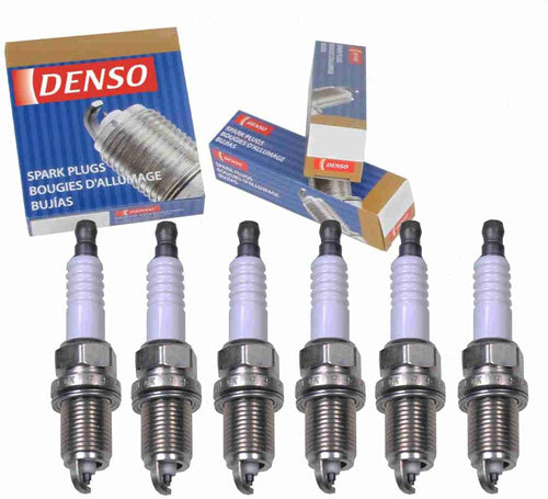 6 Pc DENSO Standard Spark Plugs Compatible with Dodge Dakota 3.7L V6 2004-2010