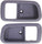 Door Handle Trim Set of 2 Compatible with 2000-2006 Toyota Tundra Front, Driver and Passenger Side