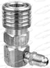 59599 1/4 Snap Quick Disconnect R12 Service Adapter