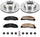 KOE5411 Autospecialty Front Replacement Brake Kit-Oe Brake Rotors & Ceramic Brake Pads