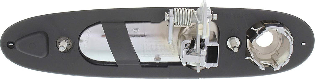 Front, Passenger Side Exterior Door Handle Compatible with 1998-2002 Lincoln Town Car