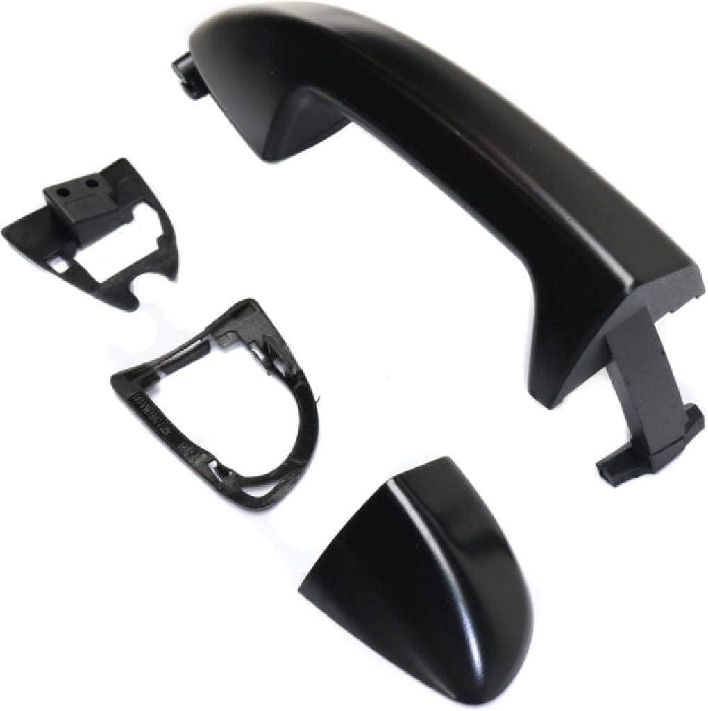 Compatible with Volkswagen Passat 2006-2010 Exterior Door Handle Front or Passenger Side, Rear Primed | Trim:All Submodels
