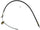Professional 18P2301 Rear Parking Brake Cable Assembly