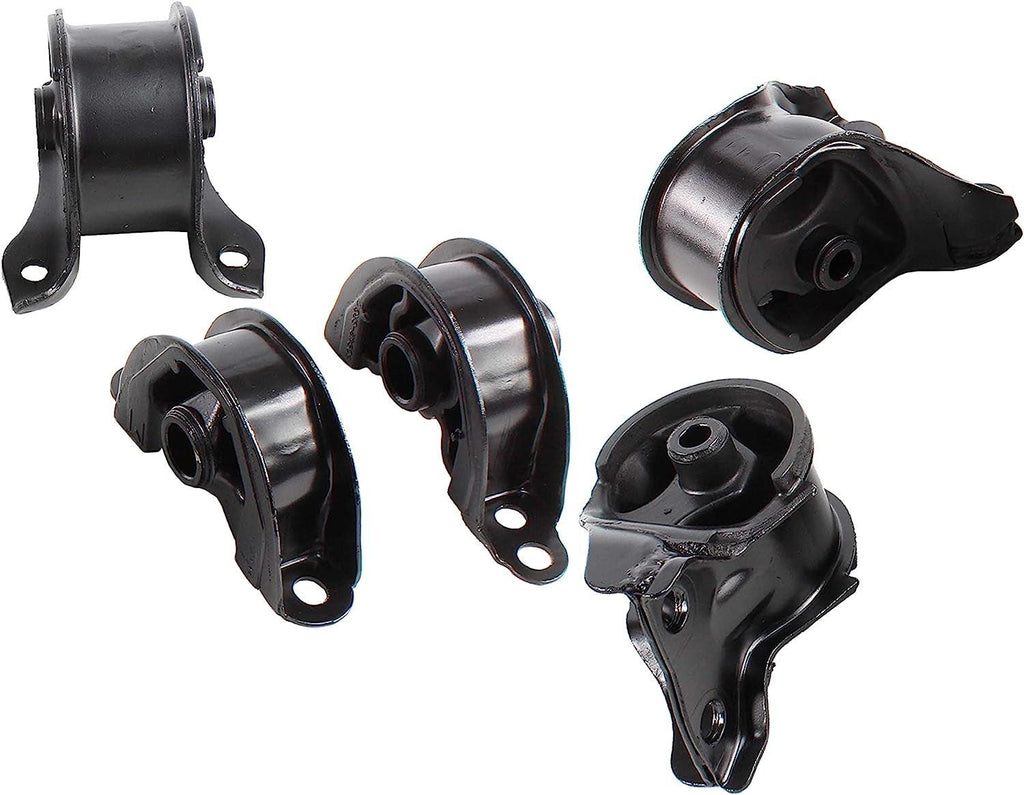 DNJ MMK1036 Complete Engine Motor & Transmission Mount Kit for 1992-1995/Honda/Civic, Del Sol/1.5L/Auto Trans