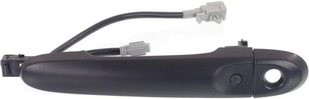 for Nissan Juke Exterior Door Handle Front, Driver Side Primed (2011-2017) | with Key Hole| Trim:All Submodels