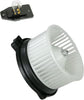 A/C AC Heater Blower Motor W/Fan Cage & Resistor Kit Compatible with Acura Honda