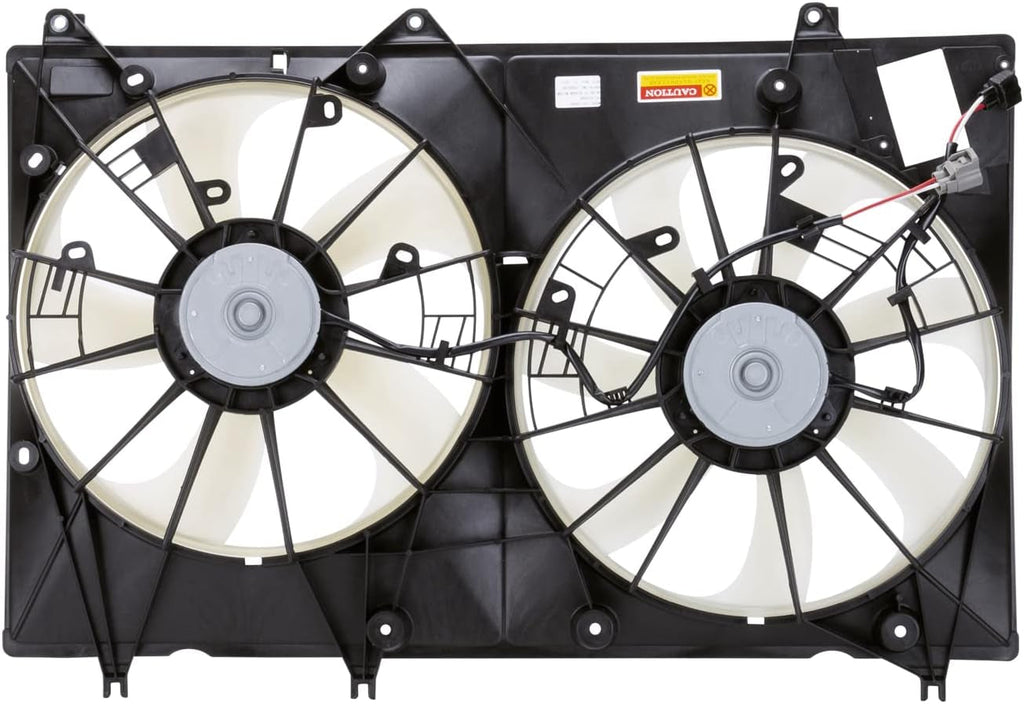 622000 Toyota Highlander Passenger Side Replacement Radiator/Condenser Cooling Fan Assembly