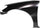 For Honda Civic 2004 2005 Front Fender Driver Side | Replacement for 60261S5AA80ZZ, HO1240162 | Trim : All Submodels