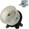 A/C AC Heater Blower Motor W/Fan Cage & Resistor Kit Compatible with Jeep Wrangler Cherokee