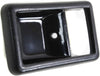 Door Handle Trim Set of 2 Compatible with 1984-1989 Toyota Pickup, 1984-1989 Toyota 4Runner, 1984-1989 Toyota Van Front or Rear, Driver and Passenger Side Sedan Black